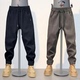 欧棉绒斜纹加厚加绒防风保暖松紧腰休闲男裤 清仓捡漏男装 2025冬季