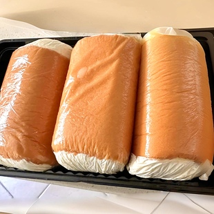 老式奶油面包奶油卷蛋糕怀旧零食糕点心巧克力网红奶油虎皮瑞士卷