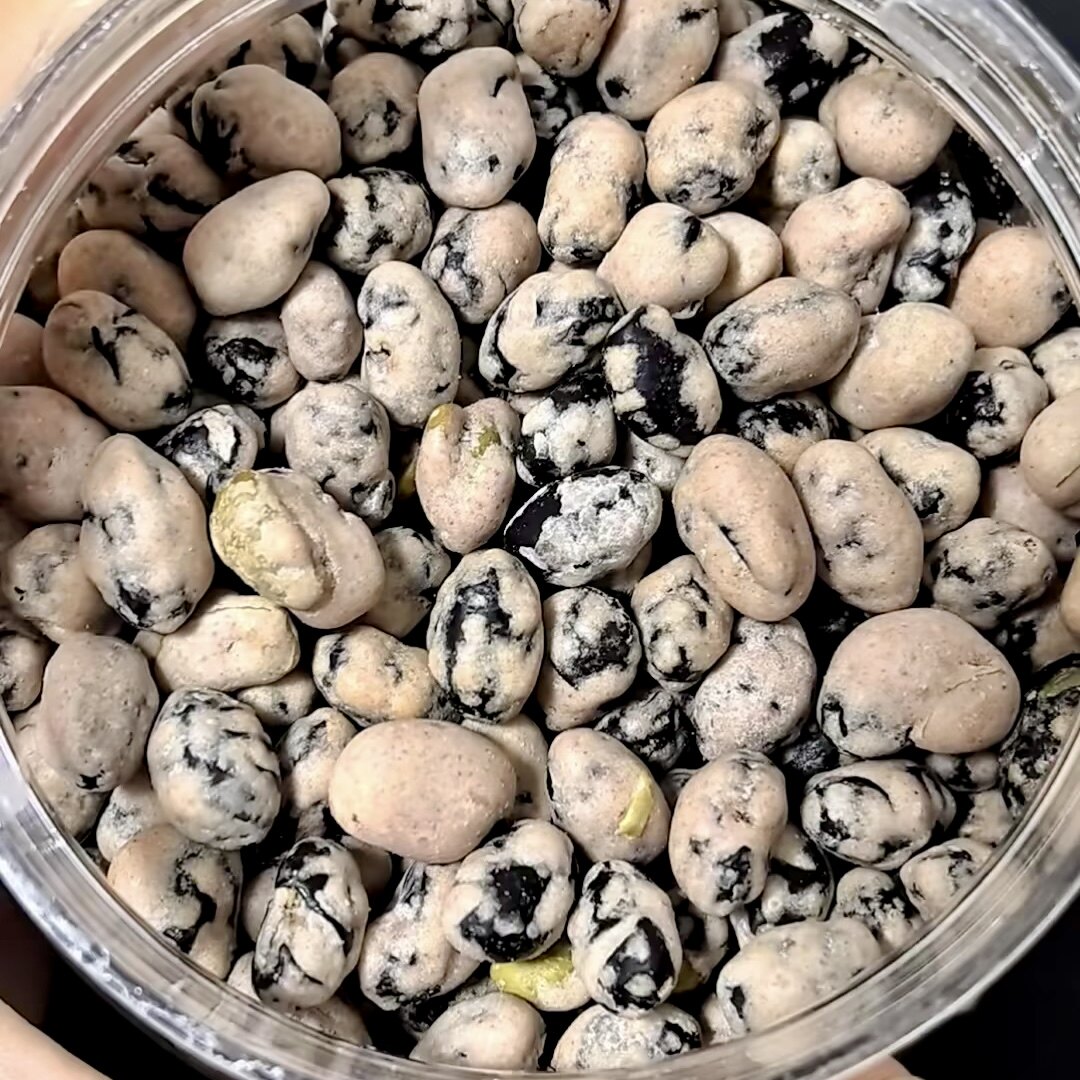 黑亮饱满入口脆香~山药黄芪黑豆图片