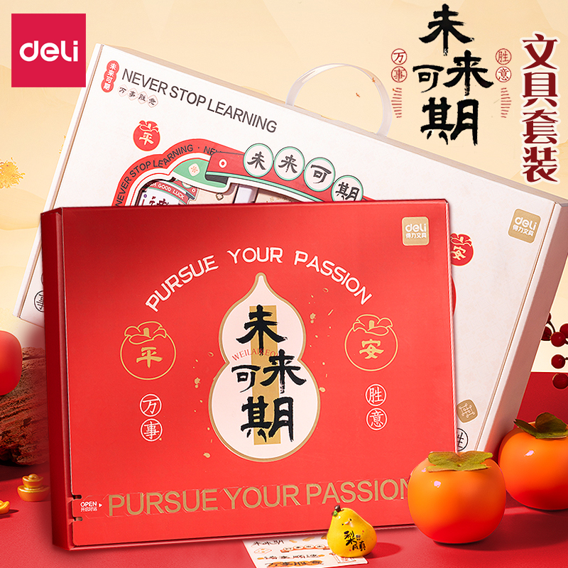 得力未来可期文具礼盒套装
