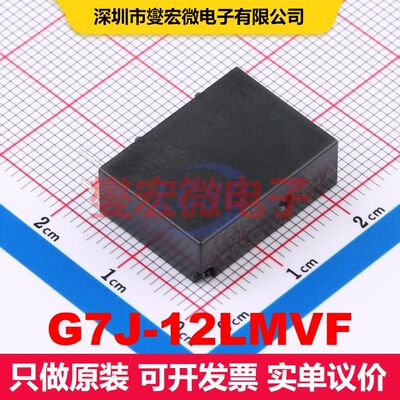 G7J-12LMVF Through Hole-4P,20.5x7mm 功率继电器 继电器