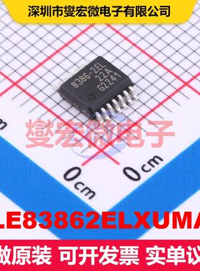 TLE83862ELXUMA1 LSSOP-14-EP-150mil DC-DC开关控制器 电源管理