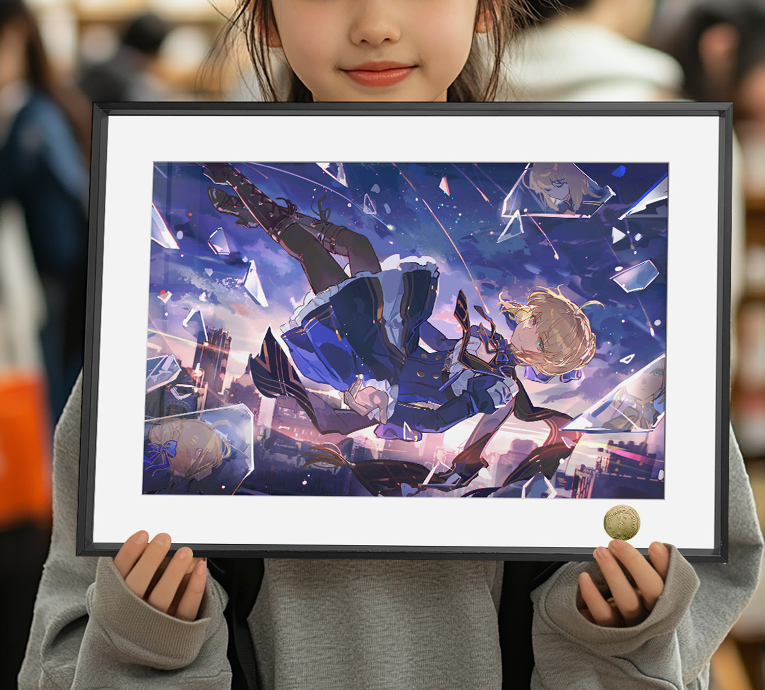 fate命运之夜saber吾王阿尔托莉雅·潘德拉贡周边装饰画
