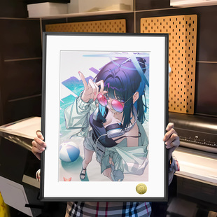 蔚蓝档案阿里乌斯战术小队队长锭前纱织周边装饰画
