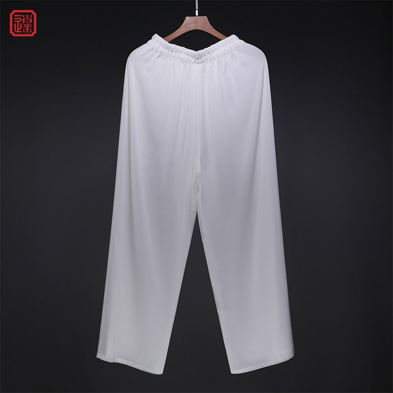 坠感宽松长裤古风汉服阔腿裤