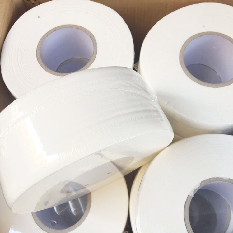特惠广东包邮三层大盘纸巾大卷纸卫生间厕纸12卷/箱商务公用卷纸