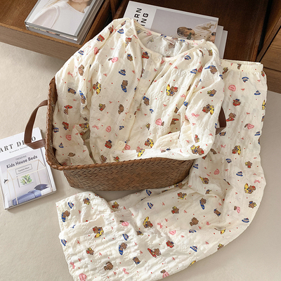云朵棉日系可爱hellokitty猫睡衣