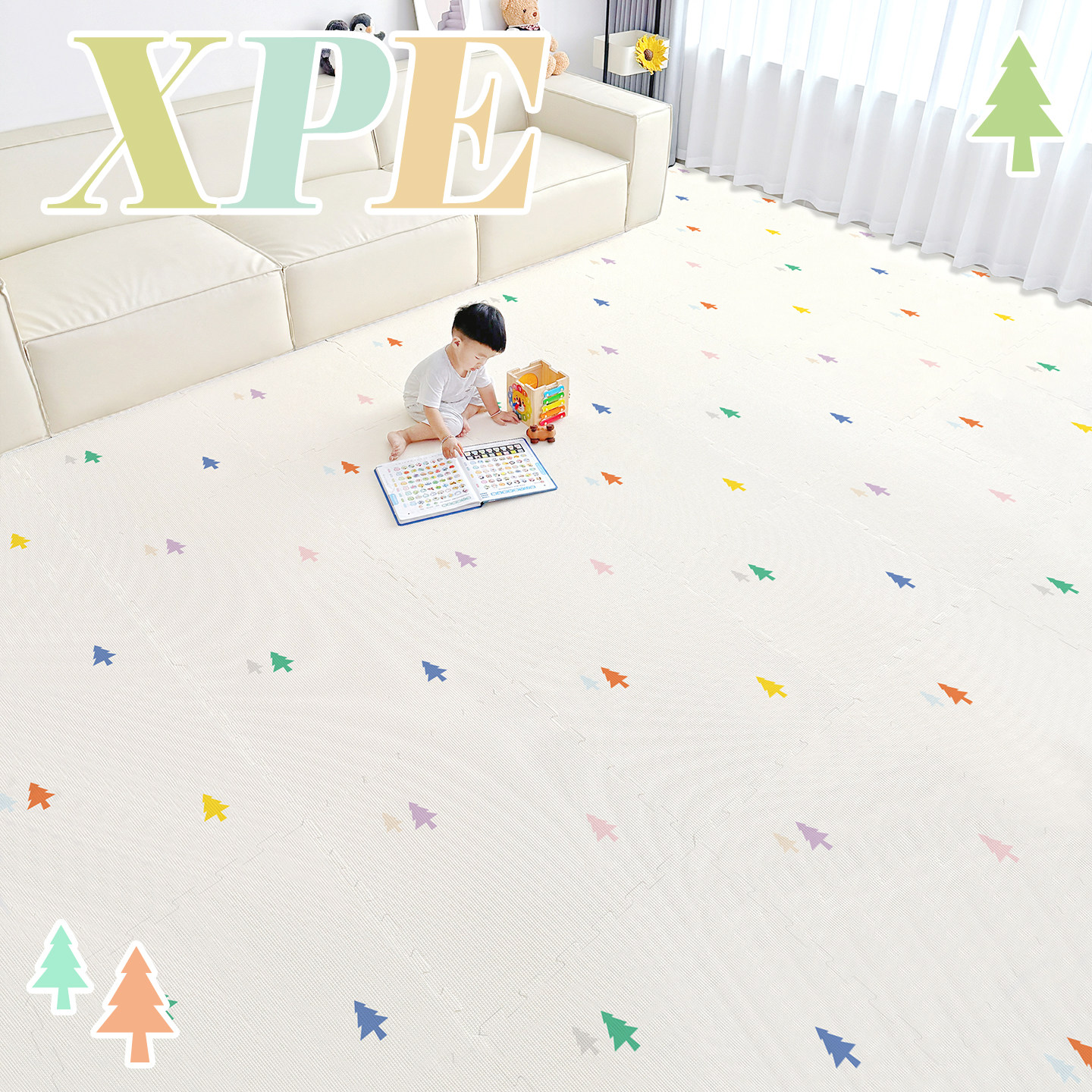 xpe宝宝爬行垫加厚2.5cm