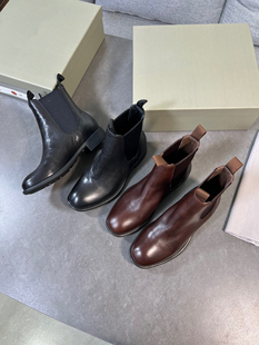 Eadie 中跟单鞋 2025新款 女休闲单鞋 真皮 真皮圆头平底单鞋 Blair