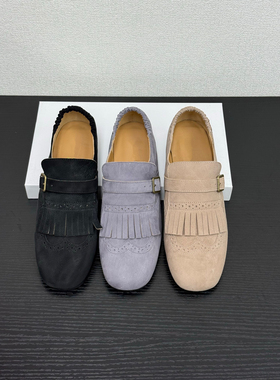 Blair Eadie 2026新款真皮乐福鞋女鞋通勤百搭单鞋舒适妈妈鞋子