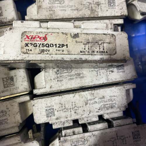 可维修X2G75QD12P1 75A 1200V，成色