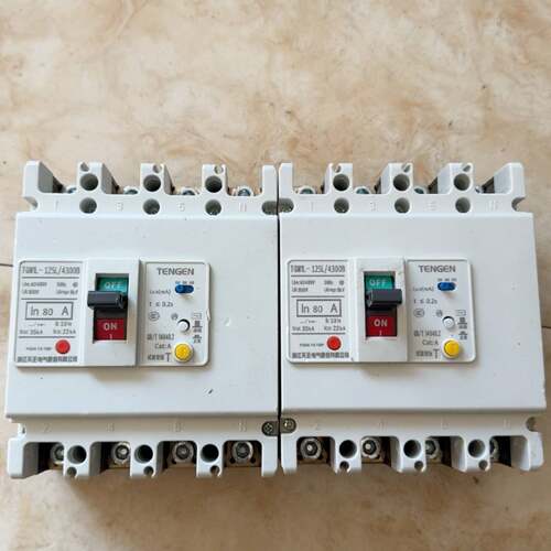 可维修4P80 TGM1L-125L/43，天正塑壳漏电断路器安开关