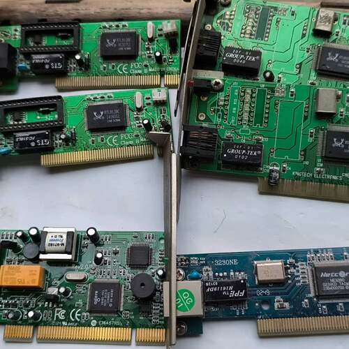 可维修PCI网卡六块，RTL8139C芯片，功能正常。议价