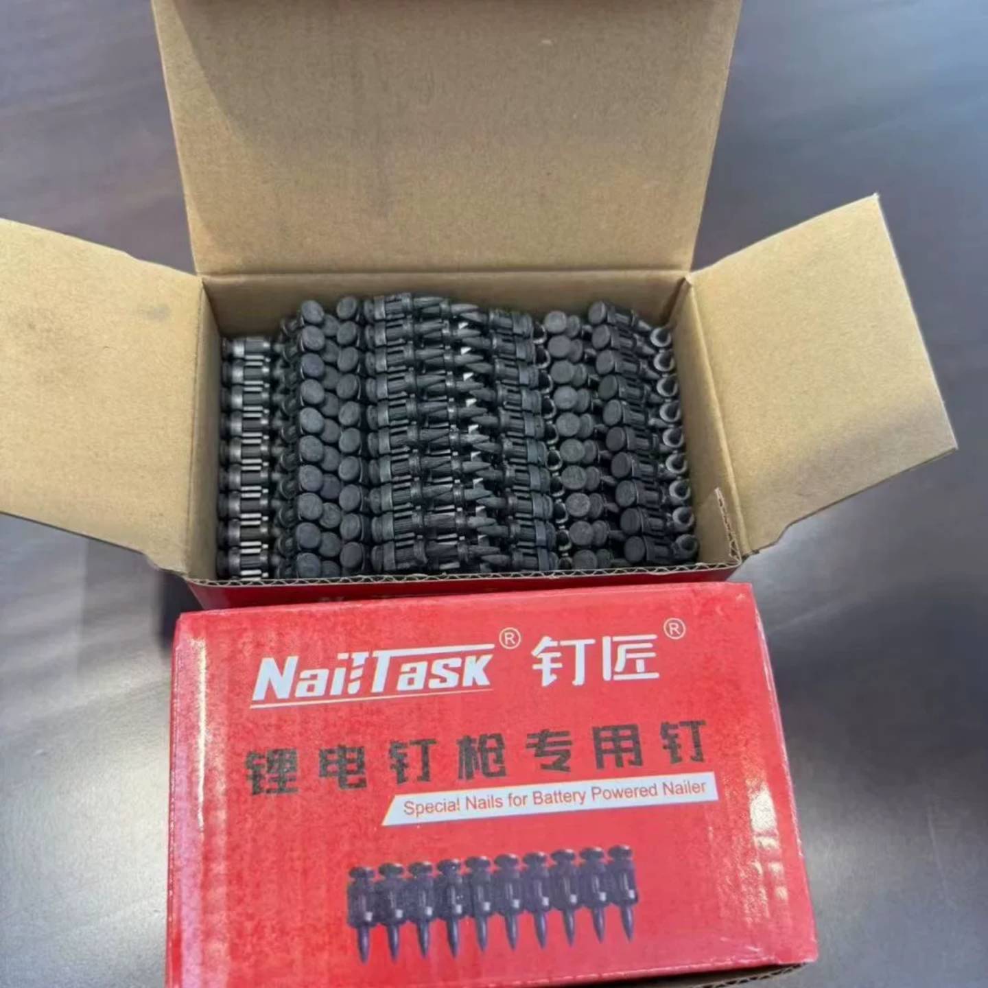 可维修钉匠锂电钉枪专用钉NailTask钉高强度特种塑排钢射钉议价图片