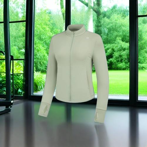 乔丹跑步外套女2025秋季新款开衫跑步健身跳绳运动透气防晒上衣女