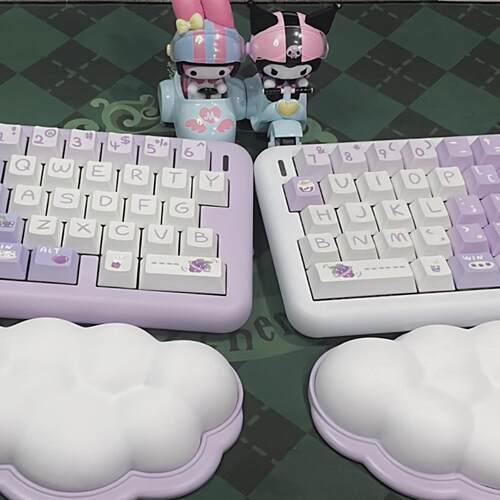 键造坊云朵三模分体键盘套件