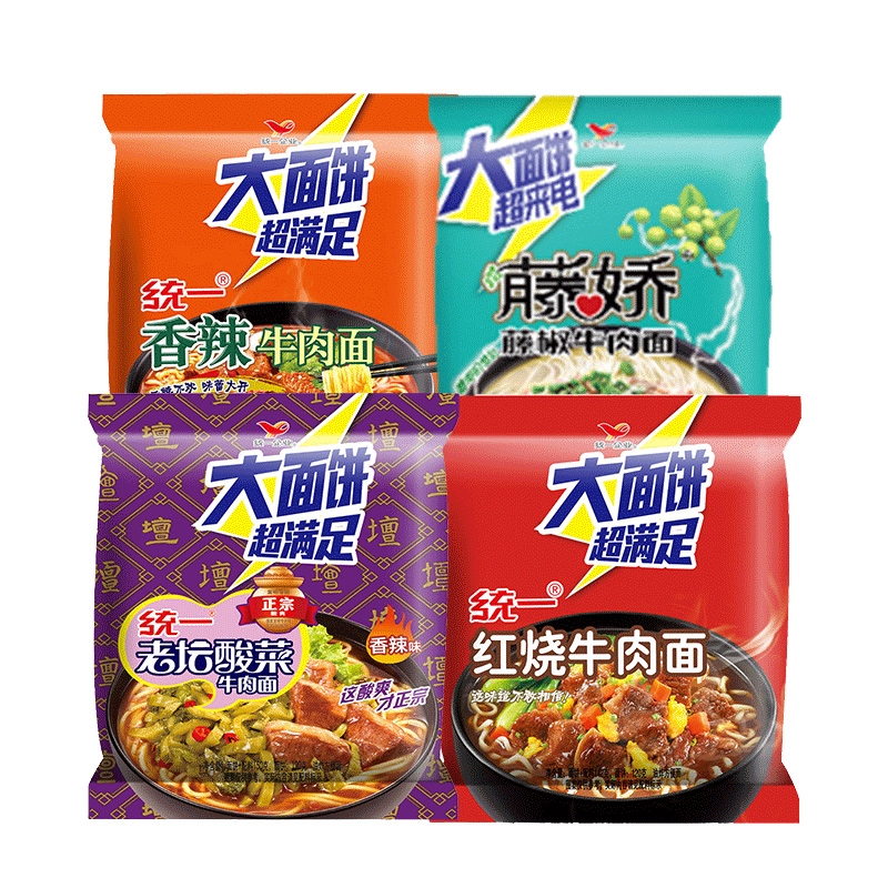 统一big面饼整箱袋装香辣