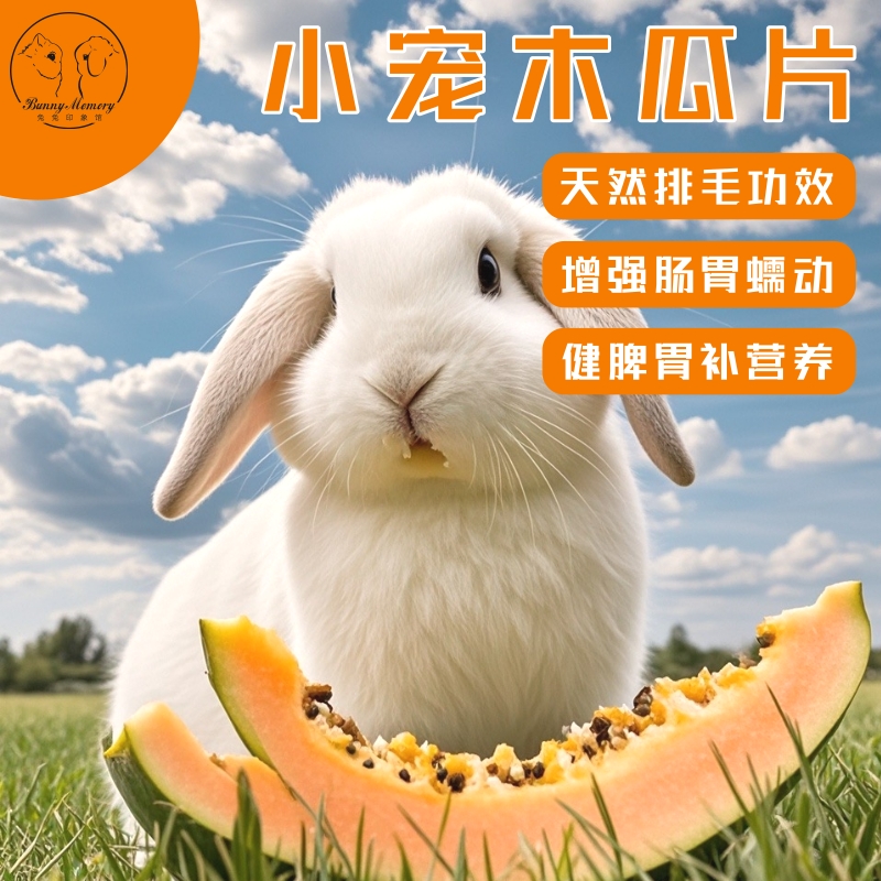 天然青木瓜片调理肠胃助排毛化毛