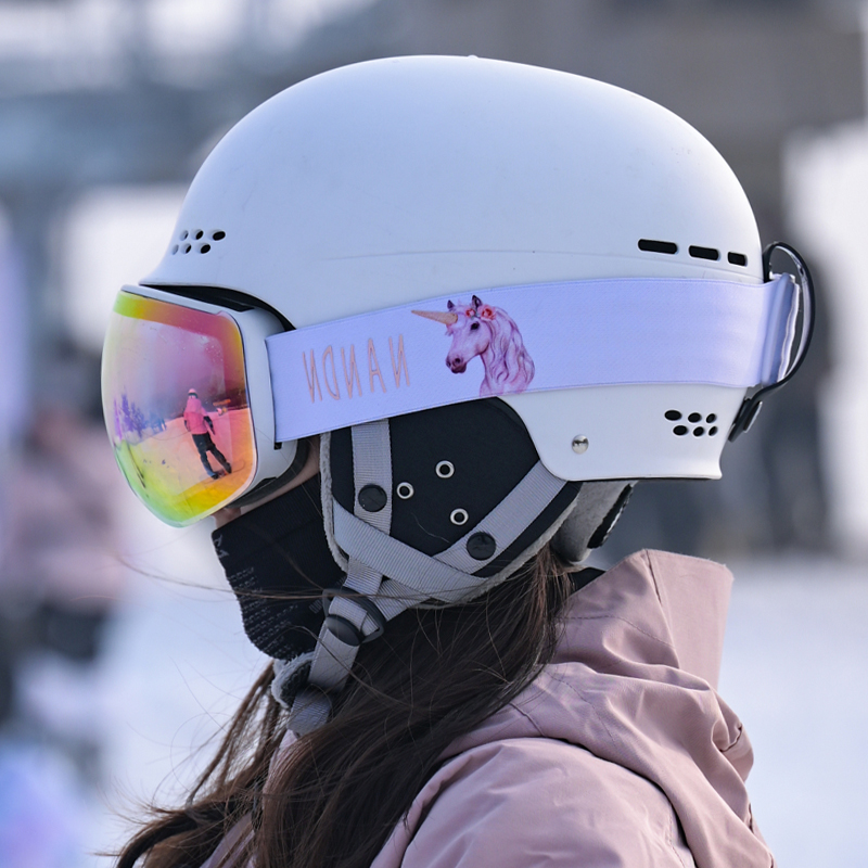 DEFU单板雪盔双板雪盔推荐