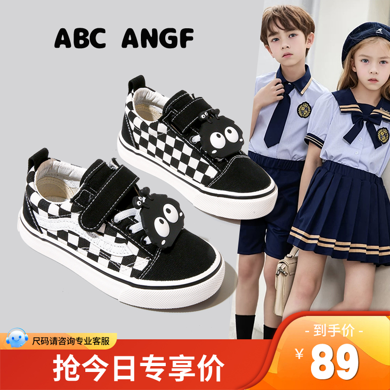 ABCANGF软底宝宝帆布鞋