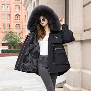 派克服替换壳单卖女单买通用定做的换外壳皮短款冬新款外罩换面罩