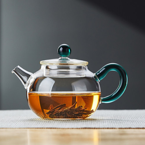 玻璃小茶壶耐高温加厚