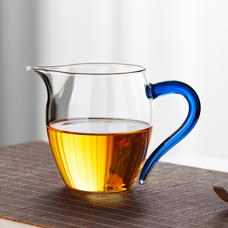 玻璃公道杯家用过滤分茶器茶海