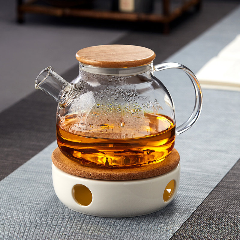 蜡烛煮茶炉保温花茶加热底座图片