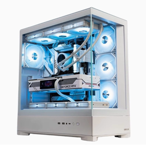 爱国者星璨岚SE岚大岚ATX主板360水冷Type-c海景房台式电脑主机箱