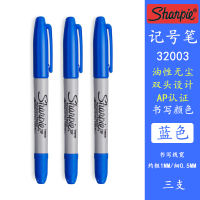 Sharpie marker pen, waterproof, quick-drying, Sanfu 32001, double-headed, low-temperature resistant, dust-free pen, Ruiyi marker pen thumbnail 7