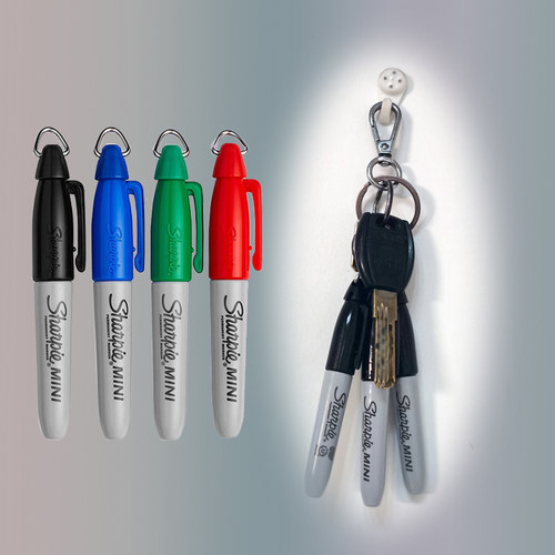 sharpie超短高尔夫球挂勾标记笔