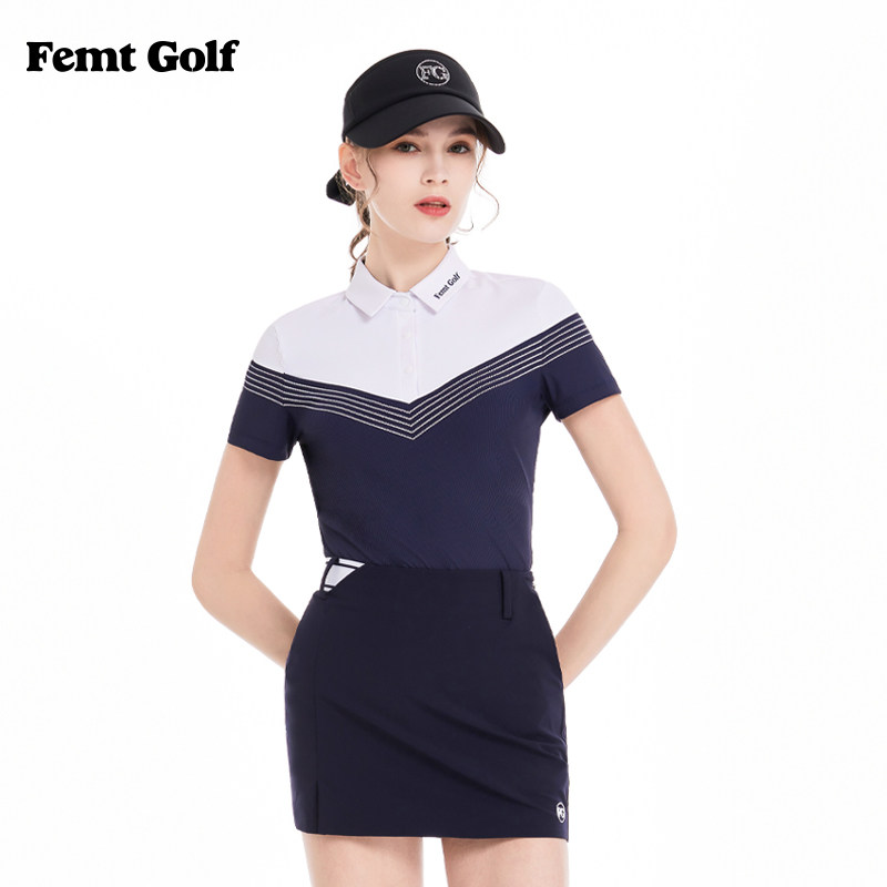 高尔夫女装短袖T恤女POLO衫韩版