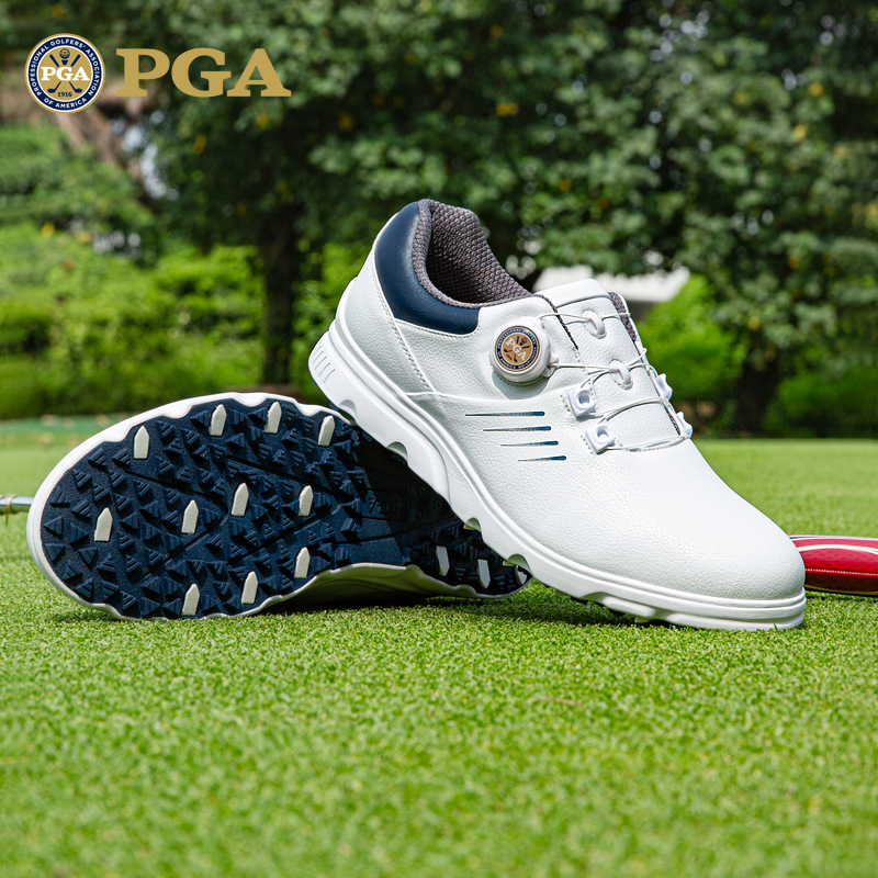 PGA高尔夫球鞋男鞋新款轻量防水