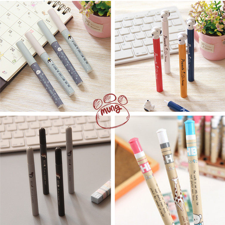 日韩文具 晨光可爱卡通自动笔铅芯0.5/0.7mmHB/2B活动铅笔替芯