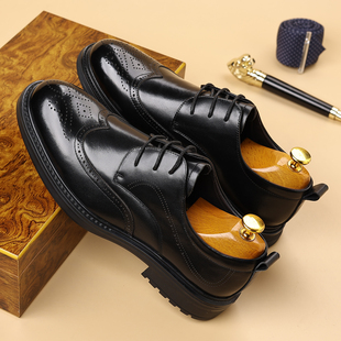 45皮鞋 男鞋 46婚礼新郎鞋 47真皮正装 子48 2026春季 商务休闲鞋 特大码