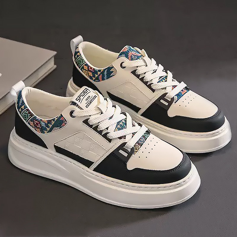 【大码男鞋加宽加肥高帮板鞋子】