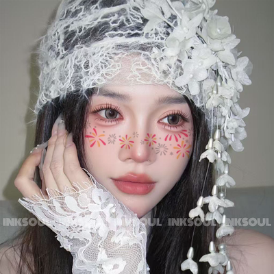 INKSOUL流焰碎星缤纷烟花脸贴