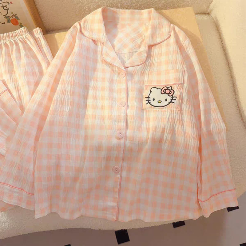 春秋季Kitty云朵棉儿童家居套装