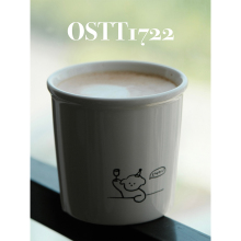 OSTT1722〈和生活干杯！〉原创马克咖啡牛奶耐热耐冷手握陶瓷杯