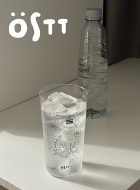 〈OST·时刻杯〉OSTT1722原创设计超轻薄咖啡牛奶玻璃杯