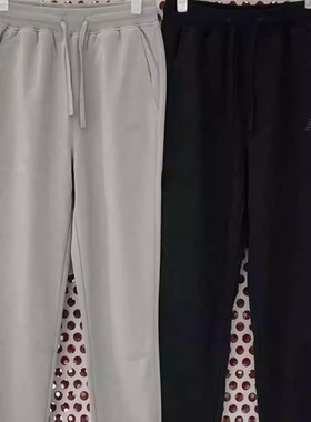 New Balance正品男装秋冬加绒简约百搭束脚运动休闲长裤 MLF16011