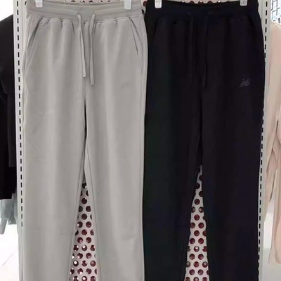 New Balance正品男装秋冬加绒简约百搭束脚运动休闲长裤 MLF16011