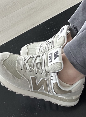 New Balance NB 574 舒适百搭休闲跑步鞋 女款浅橄榄绿WL574DP2