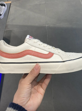 VANS Vans Sk8-Low低帮板鞋男女同款白色VN000BVX4WU