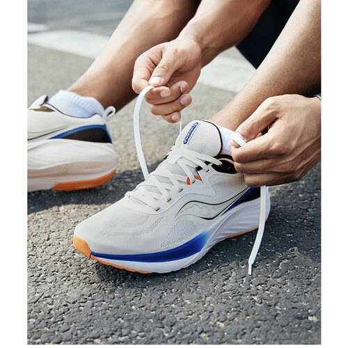 Saucony LANCER 枪骑 3 舒适百搭跑步鞋 男款 灰黑S28226-1