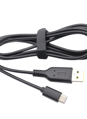 适用联想平板电脑yoga3/4miix ideapad700S充电线20V3.25A斜口900