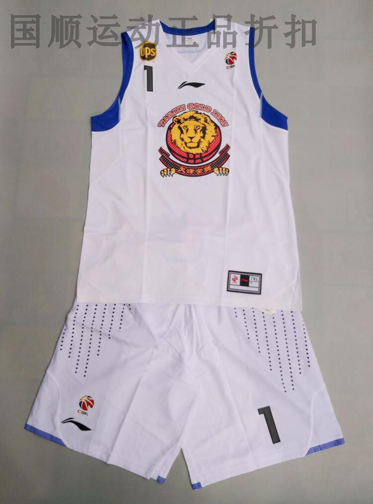 cba现货12-13天津专业篮球服套装图片
