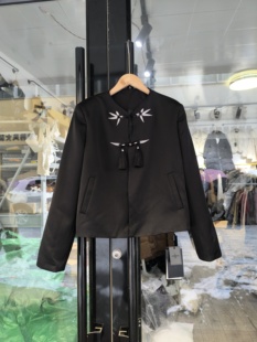 2025冬新款国风时尚百搭显瘦短款轻薄羽绒服新中式立领保暖外套女