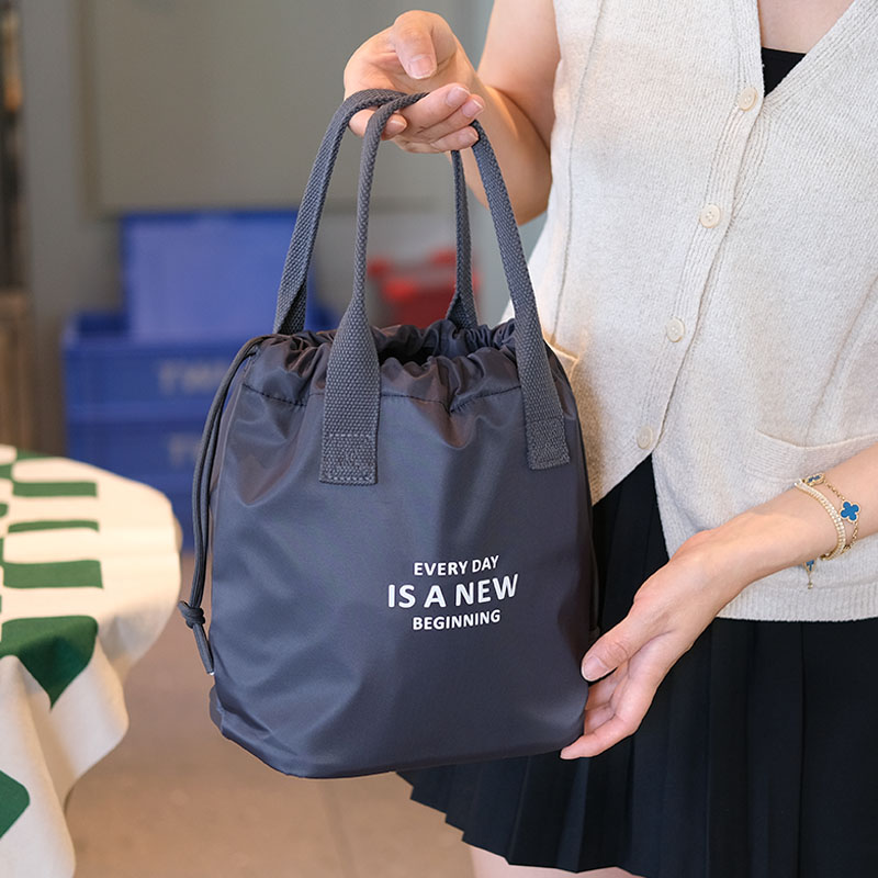 束口袋铝箔保温便当包