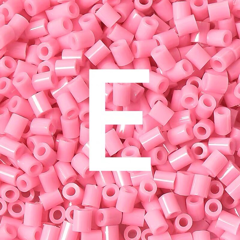 拼豆单色补充包融合豆散装手工DIY拼图配件拼豆套装替换装